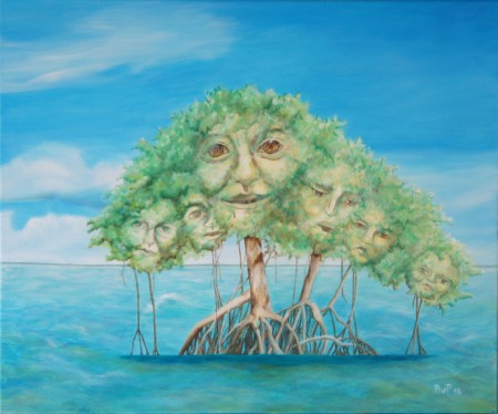 Mangrove 2018    50 x 60